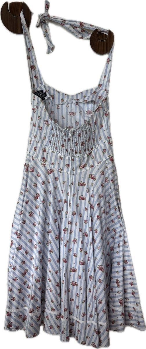 Vestiti: Robe Hell Bunny Vixen, rayures et roses, taille M – Usato da Dotzigen venduto da SecondHandGems 2