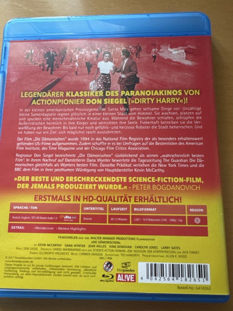 Tutti i DVDs: Die Dämonischen 1 Körperfresser Film – Usato da Brunnadern venduto da Nanuk60 1