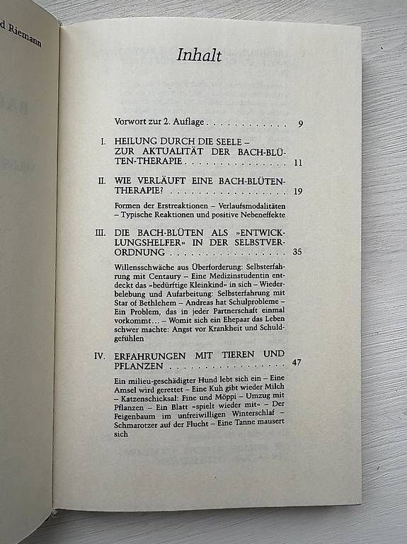 Bücher: Erfahrungen mit der Bach Blütentherapie - Mechthild Scheffer – Neu (gemäss Beschreibung) aus Zürich von bekni 2