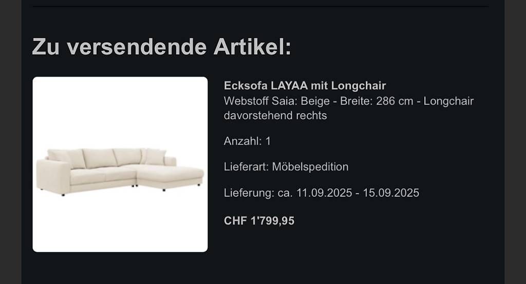 Divani: Ecksofa Beige – Usato da Landquart venduto da Lexi12345 1