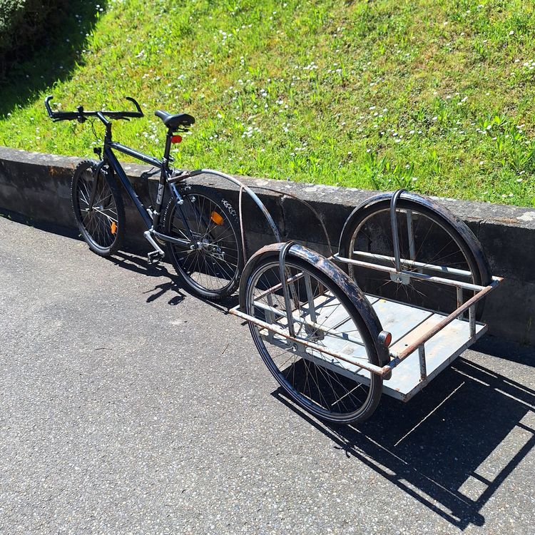 Fahrrad Mit Anhanger