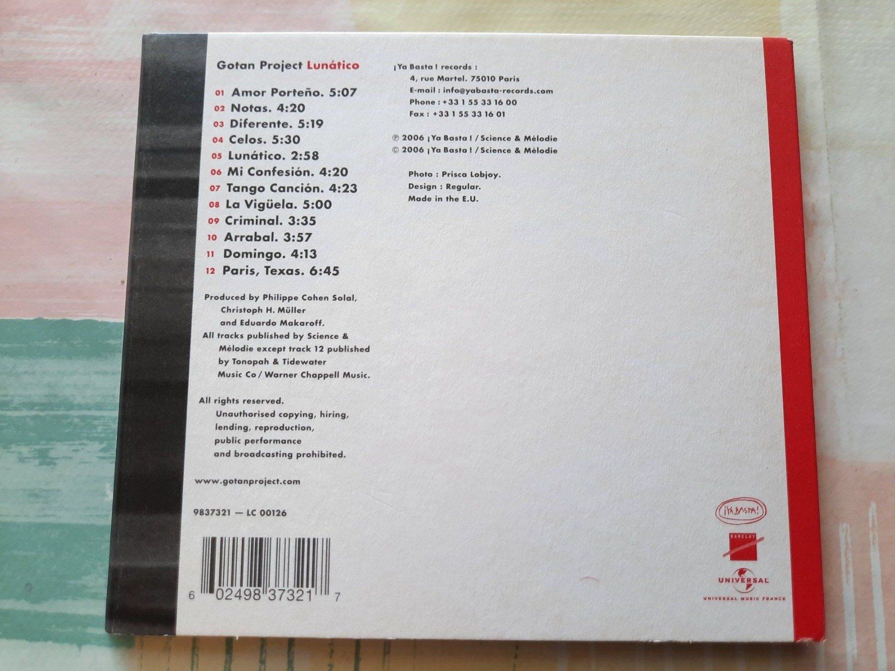 CDs: CD Gotan Project - Lunatico – Gebraucht aus Pully von  1