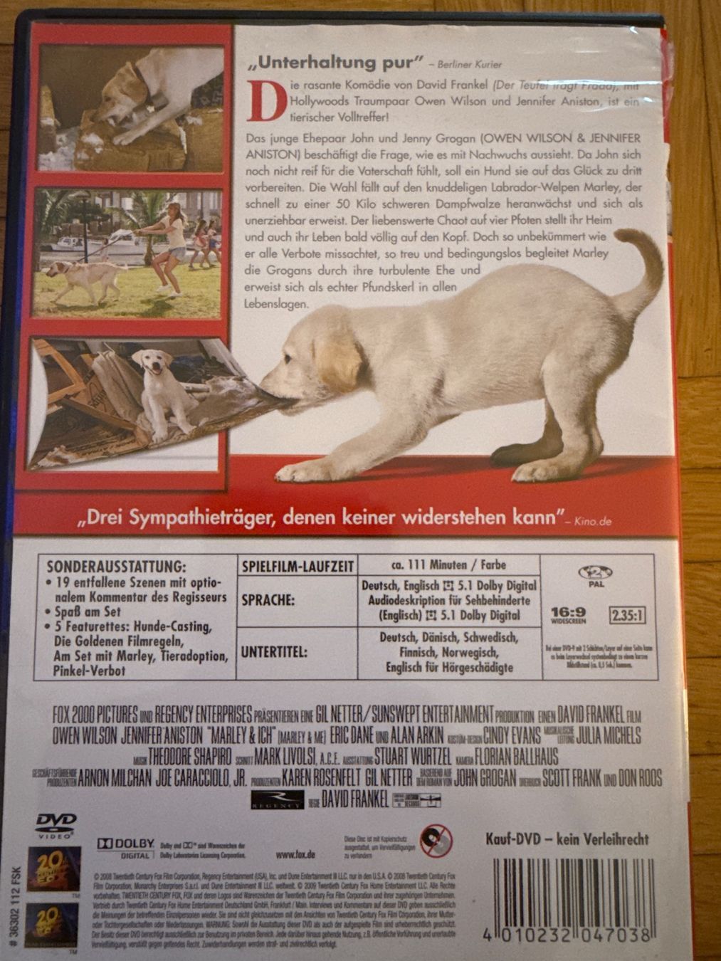 Tutti i DVDs: Marley & ich – Usato da Brunnen venduto da pel_vk7g 1
