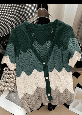 Damen Strickjacke Grösse XL gestreift guter Zustand