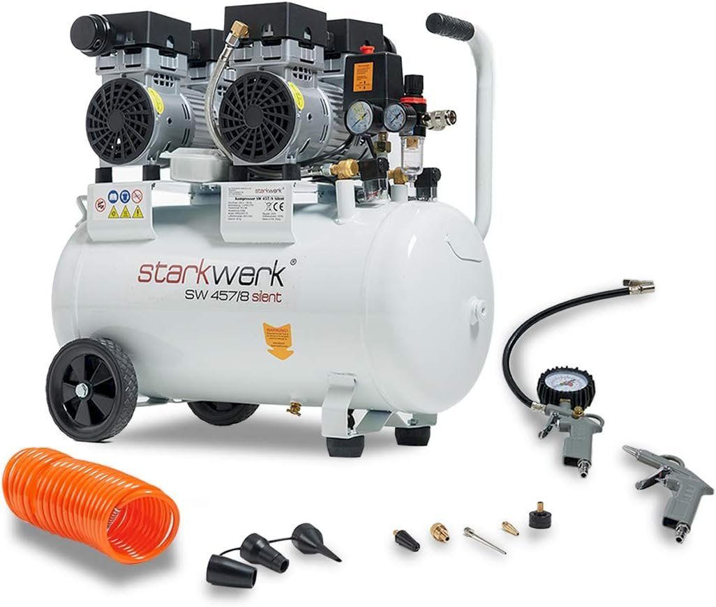 Compressori: Starkwerk SW 457/8 Kompressor inkl. SET – Nuovo e nell'imballaggio originale da Bottighofen venduto da zaap