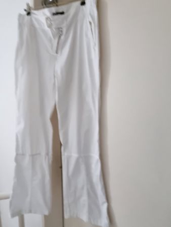 Hose Baumwolle Gr. M Only weiss