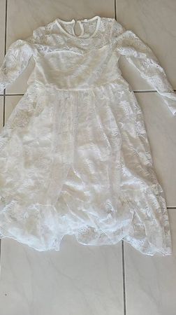 Festliches Kleid + Weste Gr. 130 * neu * nur 25,-