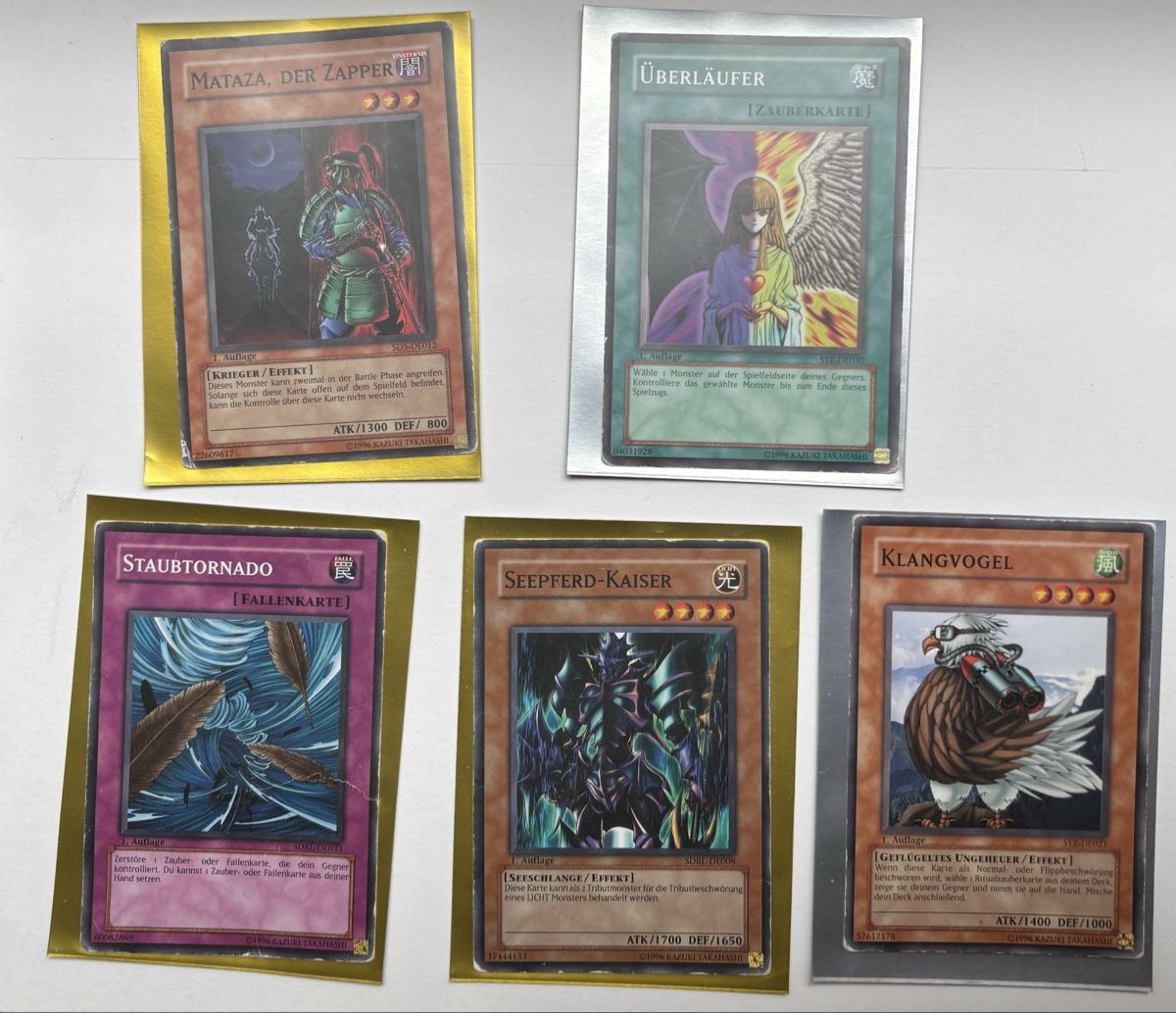 Yugioh Carte collezionabili: Yu-Gi-Oh Karten 1996 – Usato da Basel venduto da JM_Cards
