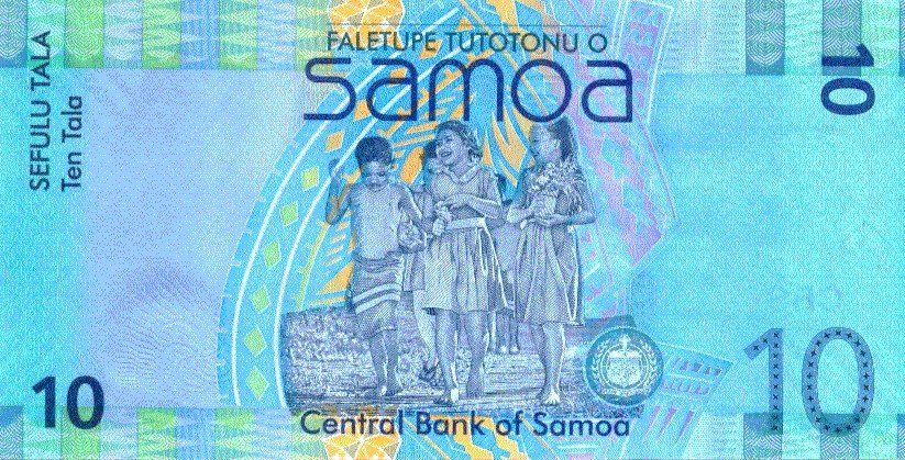 Banknoten: Samoa 10 Tala 2008 P-39a UNC – Neu (gemäss Beschreibung) aus Schliern b. Köniz von pizzitaxi 1