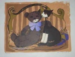 ROSINA WACHTMEISTER LITHOGRAPHIE SIGNIERT NUMMERIERT