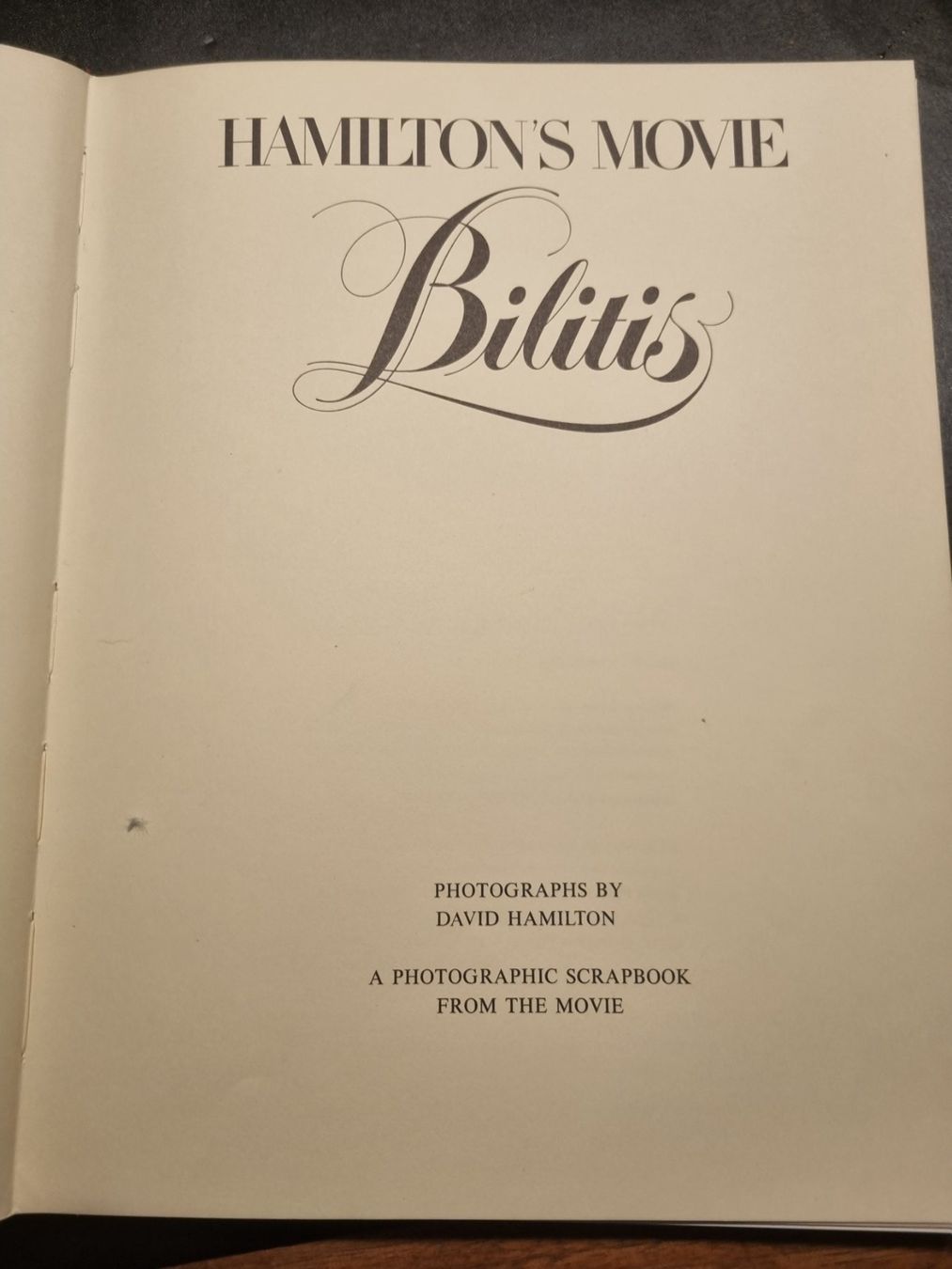 Bücher: David Hamilton's "Bilitis" 1975-1977 – Gebraucht aus Subingen von