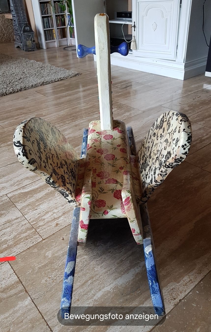 Spielzeuge: Holz Schaukelschwan Holz Massiv – Gebraucht aus Bubendorf von Lunara70 2