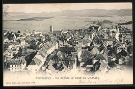 Porrentruy, Vu depuis la Tour du Châtea
