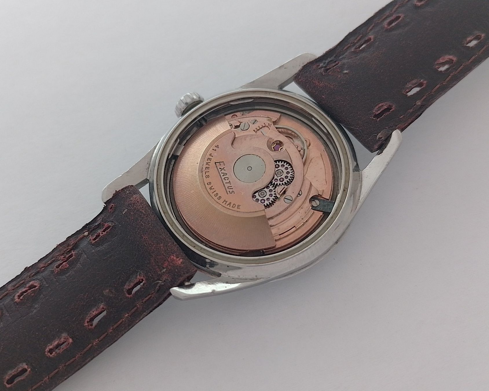 Uhren: 1960er Exactus Precimaster Automatic Compressor – 41 Jewels – Gebraucht aus Basel von Givens_Watches 6