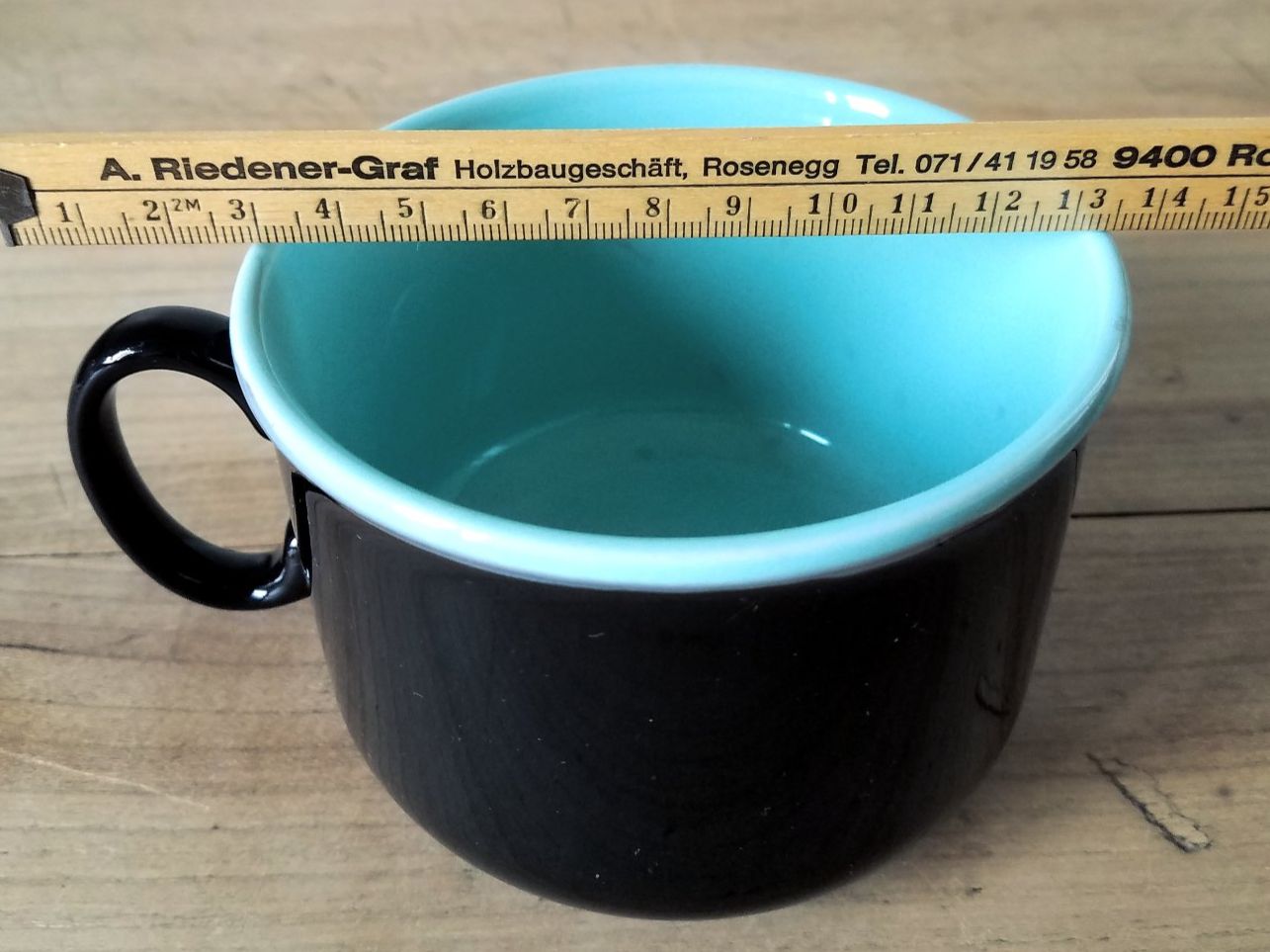 Tazze: 2 Jumbo Tassen MUG EiT ENGLAND, Mid Century – Usato da Rorschacherberg venduto da Marubium 5