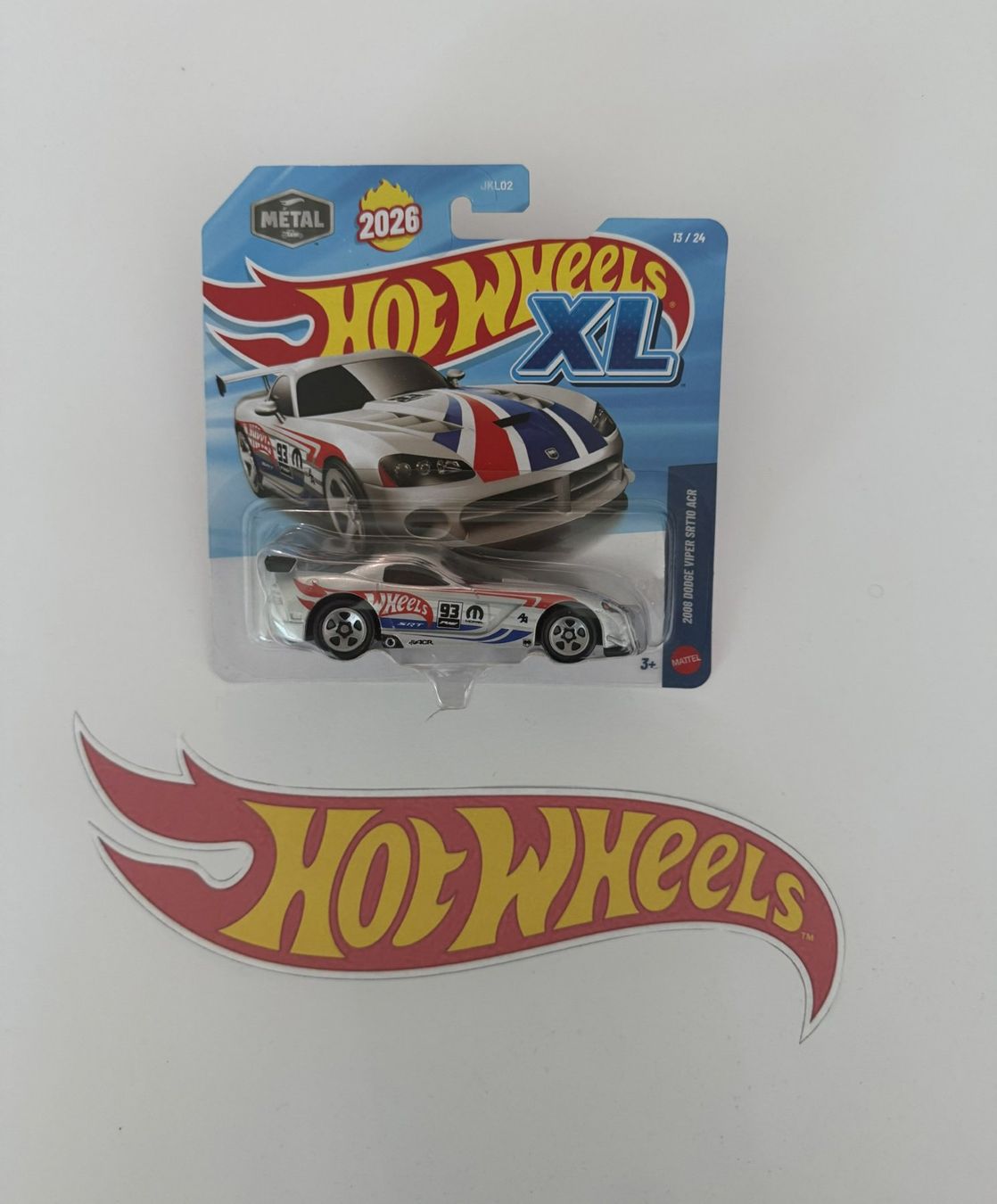 Hot Wheels Modellini d'auto: Hot Wheels XL 2008 Dodge Viper SRT10 ACR – Nuovo e nell'imballaggio originale da Luzern venduto da qui_25zt