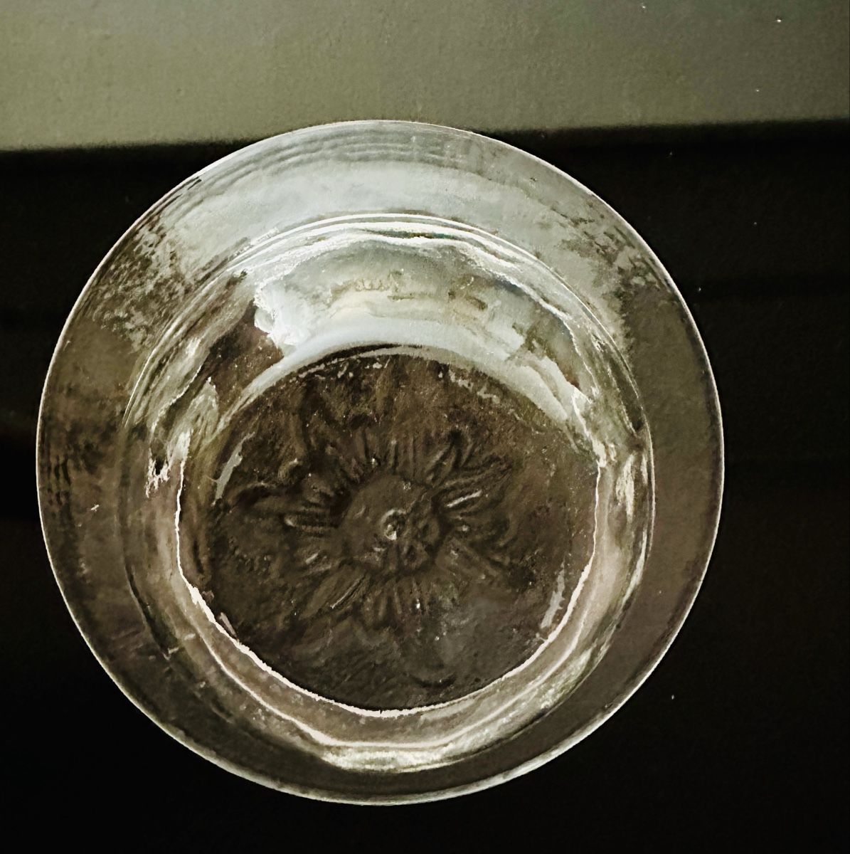 Glasi Hergiswil Ciotole: Glas Schale mit Blumenmuster, Glasi Hergiswil – Usato da Bern venduto da han_v82v 3