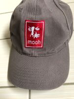 Trendige "mooh" Cap, Grau, Verstellbar - Sommer Accessoire!