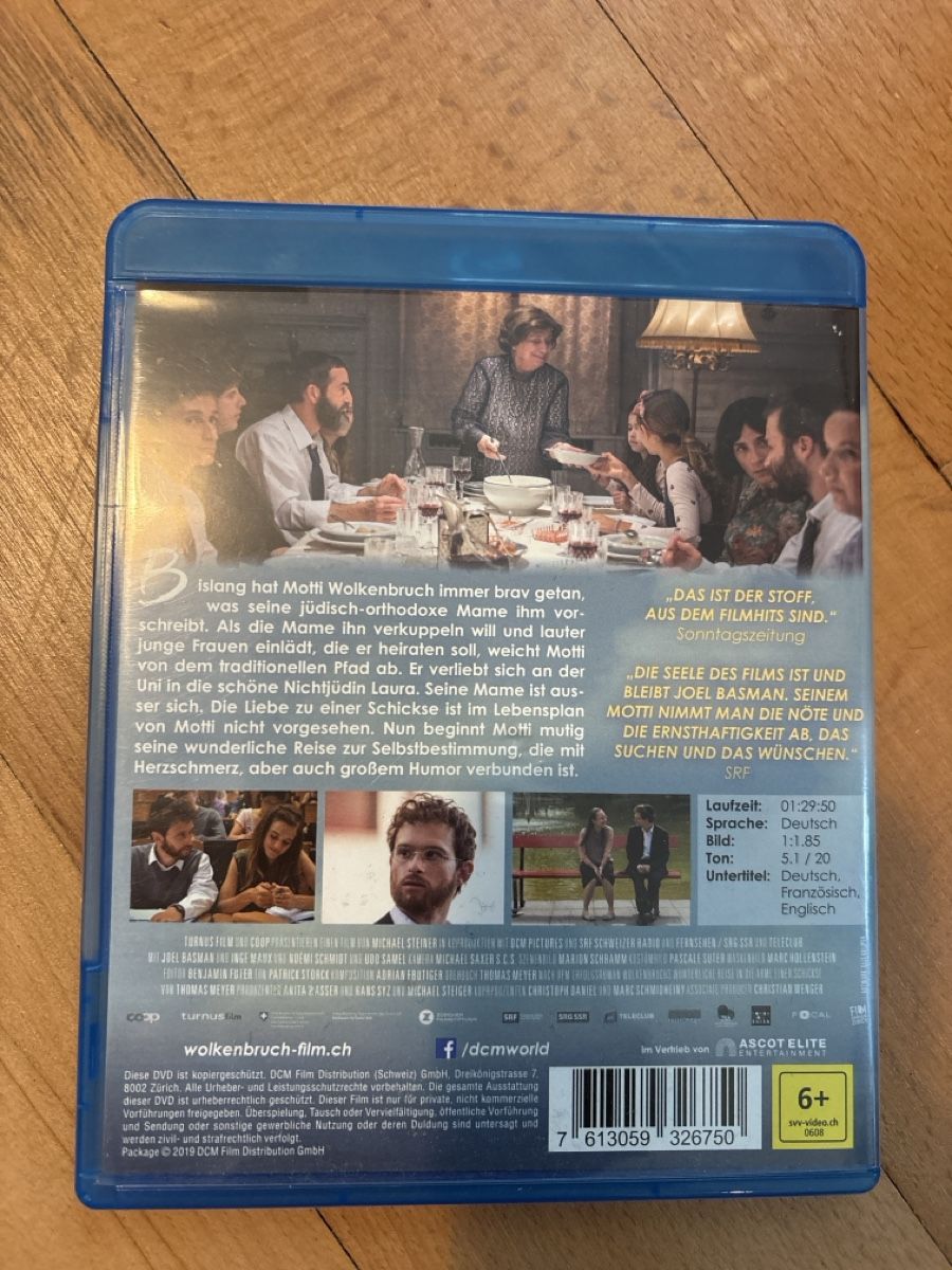 Tutti i DVDs: Wolkenbruch Blu-ray – Usato da Zürich venduto da MAC0S 1