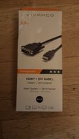 HDMI auf DVI Kabel 2m, Vivanco