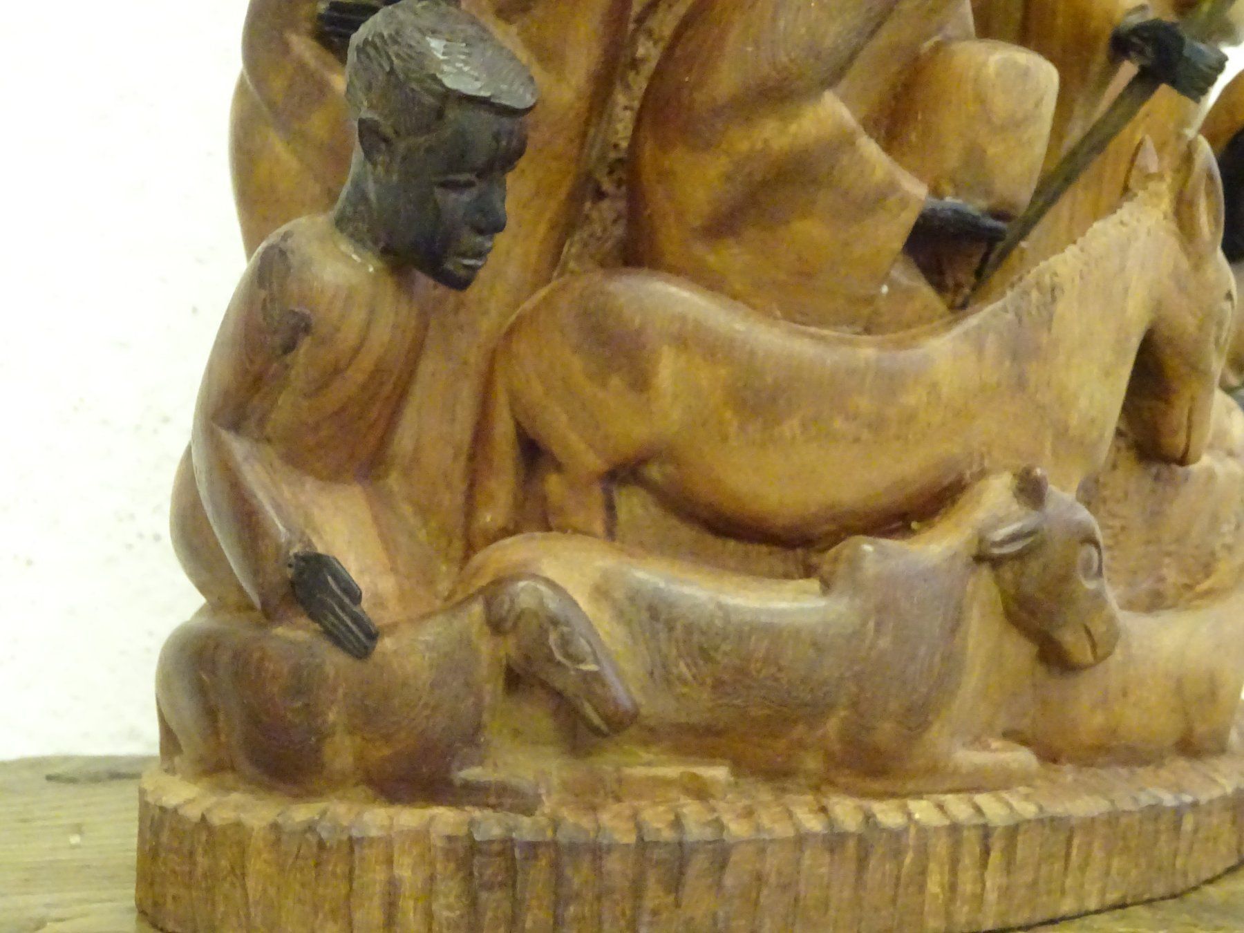 Toutes les décorations: Baumstamm Krippe / Afrika – D'occasion à Esslingen par eintagammeer 7