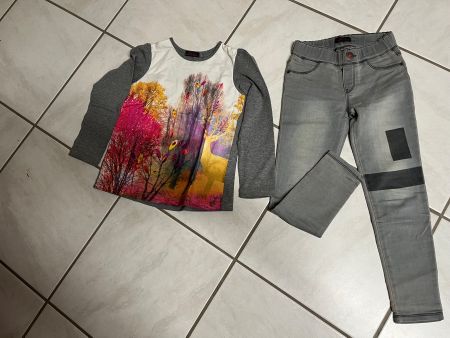 Ensemble Catimini T-shirt manche longue et pantalon