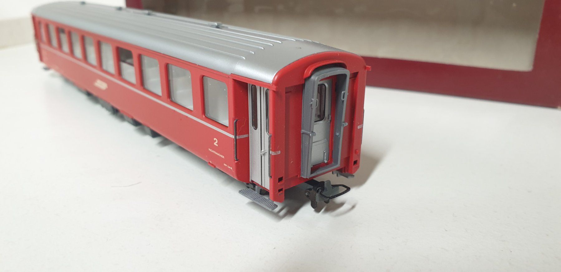 Bemo Modelleisenbahnen: Bemo RhB Personenwagen 3253 126 – Neu (gemäss Beschreibung) aus Geroldswil von TopTrain54 5
