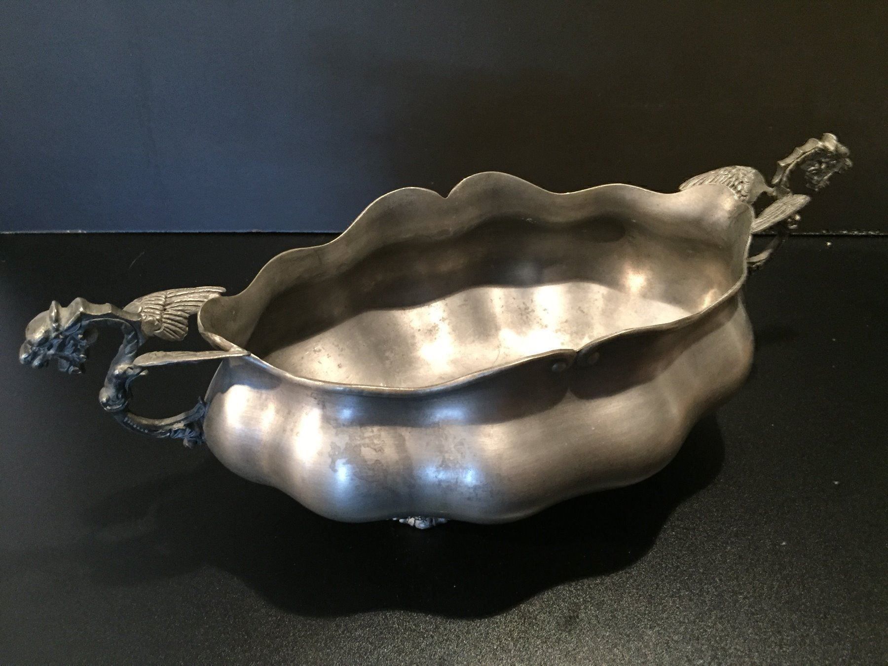 Schalen: Zinnschüssel, Jardiniere, Jugendstil – Gebraucht aus Einsiedeln von artgallery59