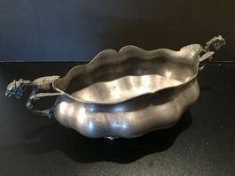 Zinnschüssel, Jardiniere, Jugendstil