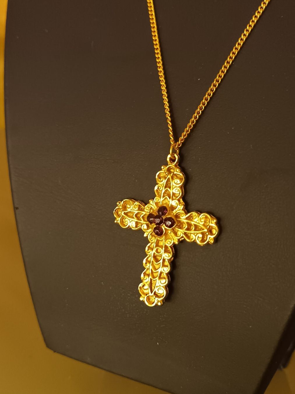 Ketten: Schmuck Halskette Kreuz mit Magnet – Neu (gemäss Beschreibung) aus Frümsen von Swissline90 2