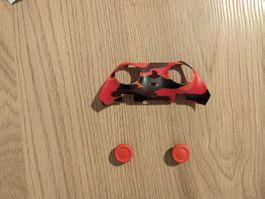 PS5 Dualsense Edge Abdeckung rot camouflage