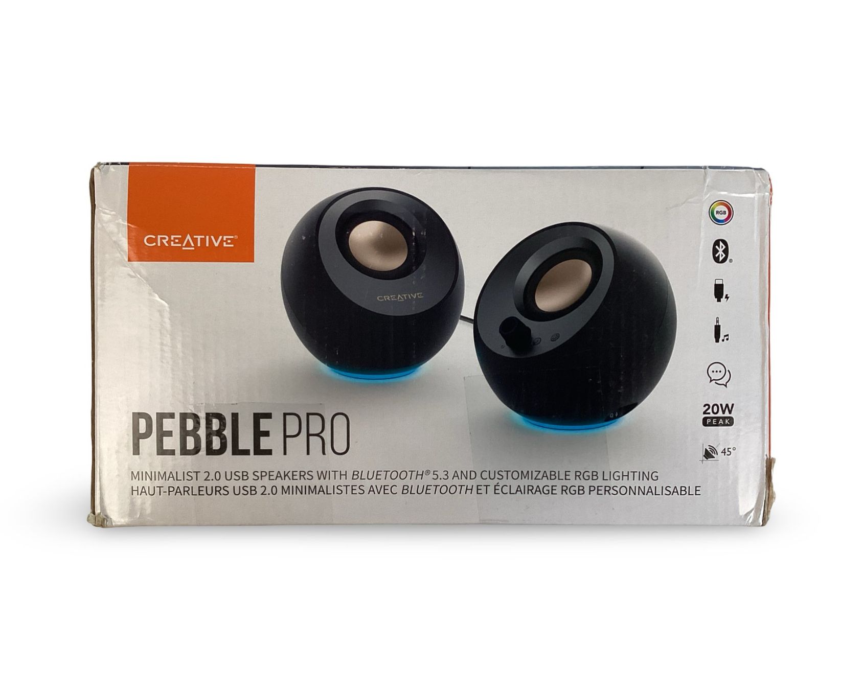Creative Casse acustiche: CREATIVE Pebble Pro Lautsprecher – Nuovo e nell'imballaggio originale da Zürich venduto da Restwert_Zuerich 2