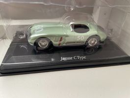 Jaguar C Type Stirling Moss GP Reims 1952   1:43