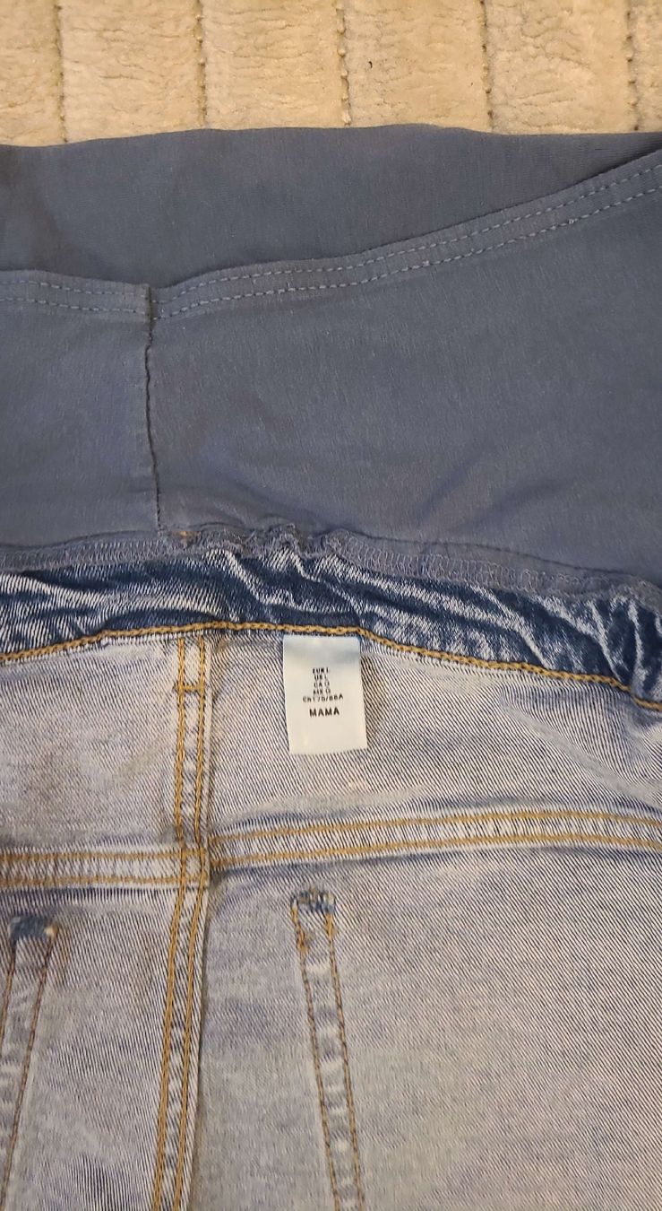 H&M Jeans: Jean de grossesse H&M Mama taille L coton100% – Nuovo (secondo la descrizione) da Vevey venduto da x_y_f 1