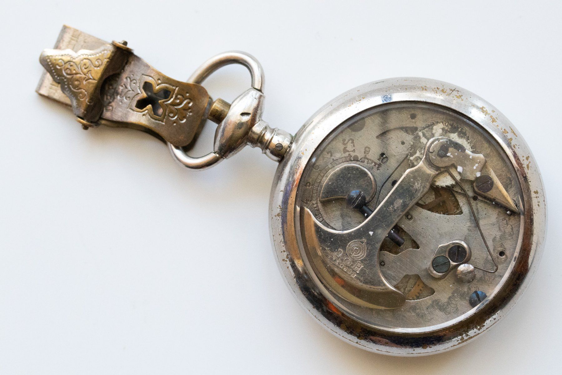 Orologi: Antiker Henri Chatelain Pedometer/Paceometer - 3F – Usato da Zürich venduto da papsas 6