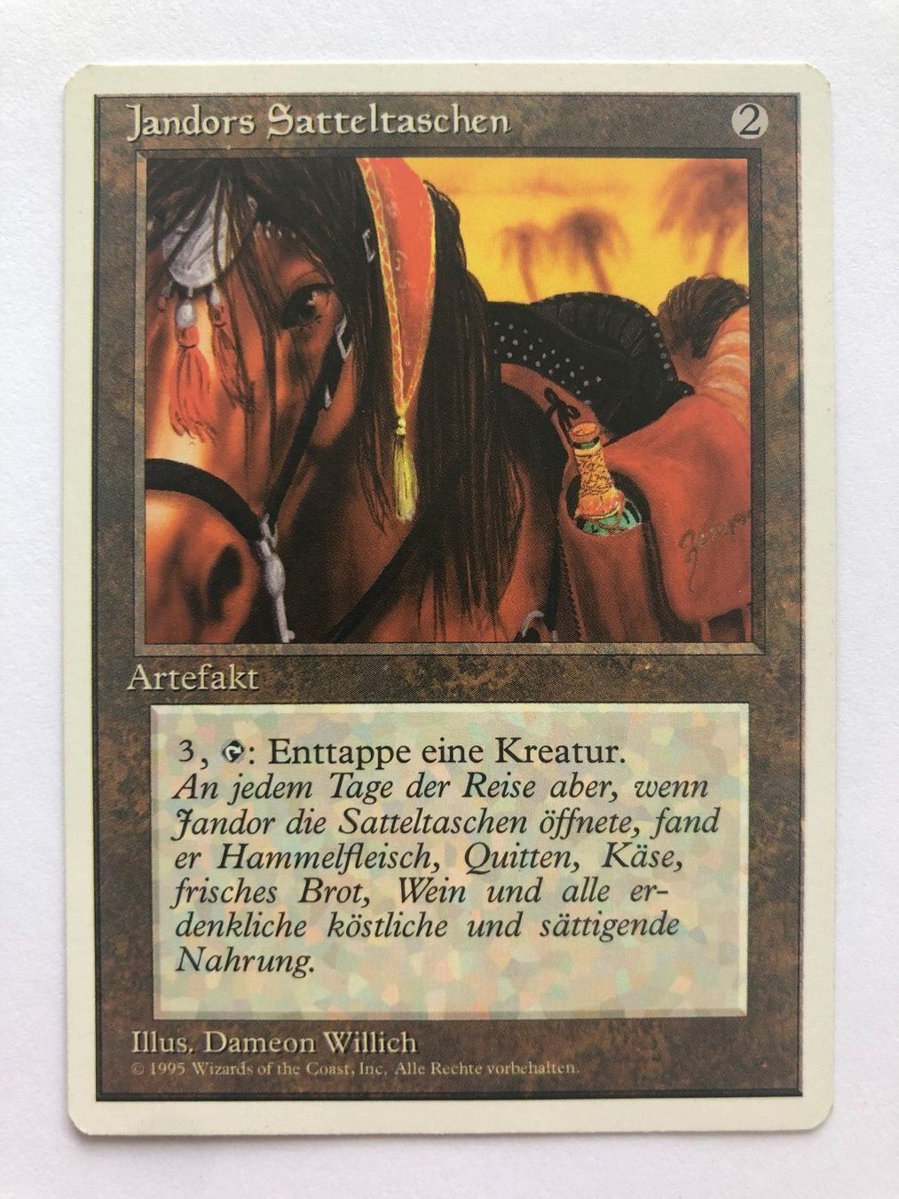 Cartoline: MTG - Jandors Satteltasche – Usato da Zürich venduto da T_H_O_M_A_S