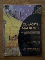 Hahnemühle Öl-/Acryl-Malblock 24x32cm neu