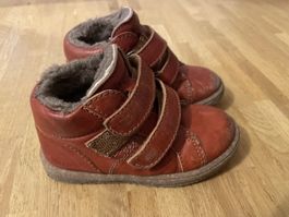 Bisgaard Kinderstiefel Leder gefüttert braun Grösse 24