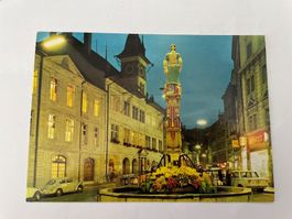 Ansichtskarte Lausanne Place de la Palud Hotel de Ville