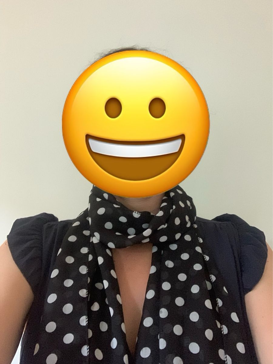 Foulards, Tücher & Schals: Scarf black white polka dots – Neu (gemäss Beschreibung) aus Zürich von ama_k88c 2
