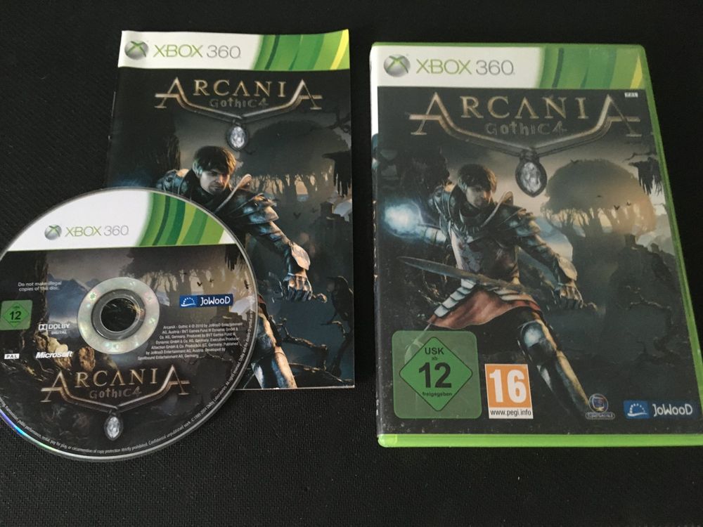Arcania Gothic 4 Sur Xbox 360 – PAL FR, Jeu De Rôle, Boîte Complète