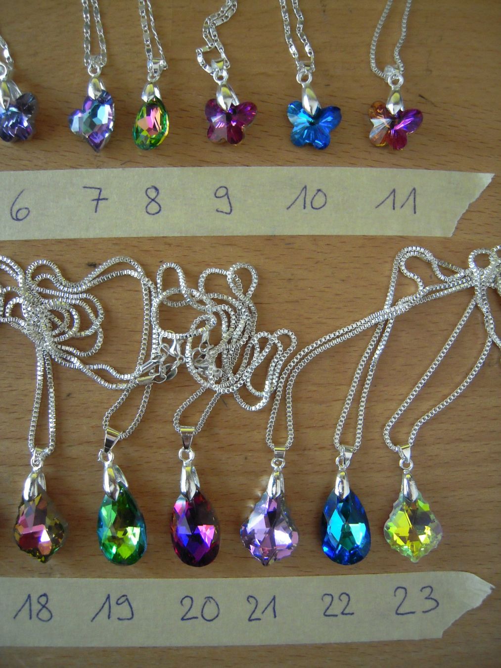 Catenine: Selfmade Halsschmuck / Halsketten verschiedene Farben – Nuovo e nell'imballaggio originale da Uzwil venduto da visions77 4