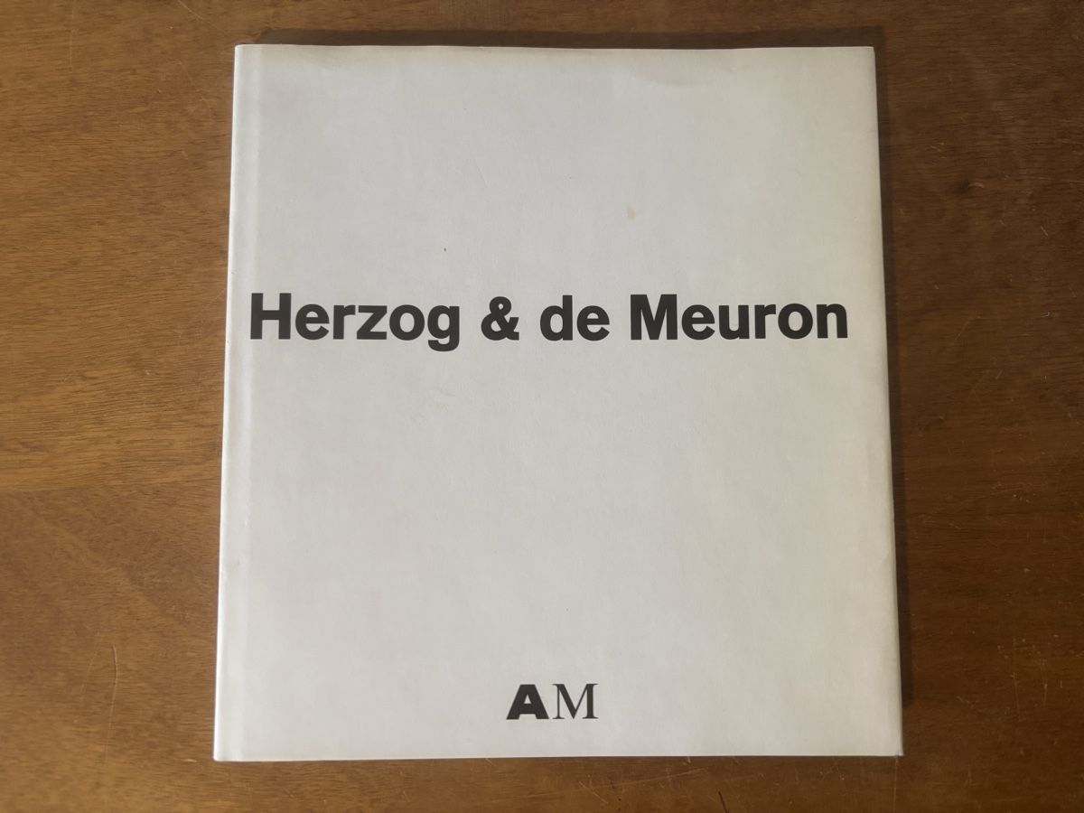 Libri: Herzog & de Meuron, Architektur Denkform (1988) – Usato da Zürich venduto da WWehrle