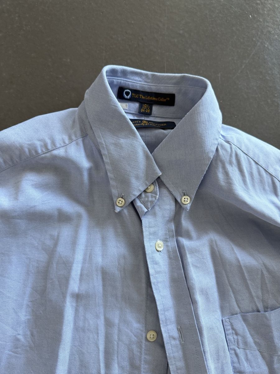 Camicie: Vintage Hemd, hellblau, Grösse L – Usato da Zürich venduto da mel_p7z9 1