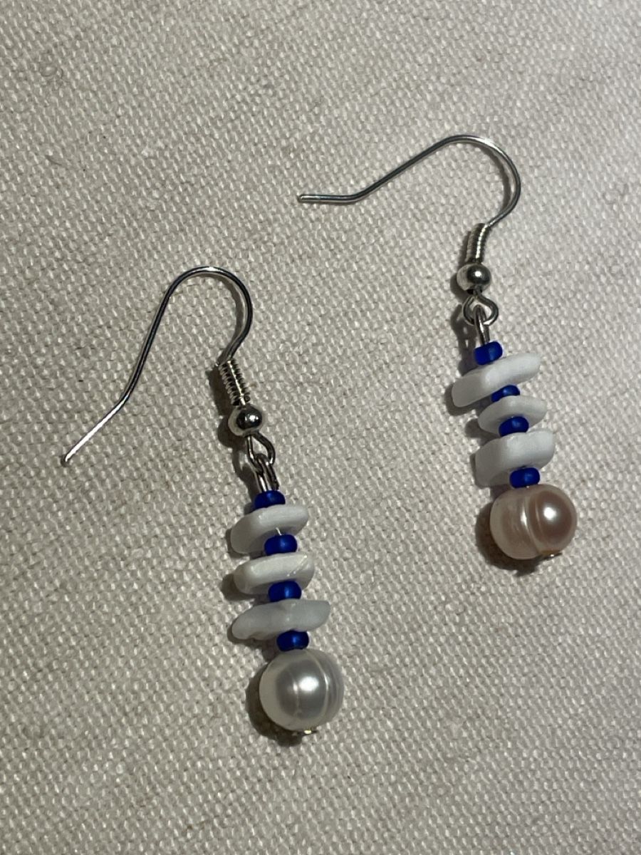 Orecchini pendenti & Orecchini a lobo: ALLES RAUS Ohrringe Perlen handgemacht – Nuovo (secondo la descrizione) da Kloten venduto da simones.thriftshop 1