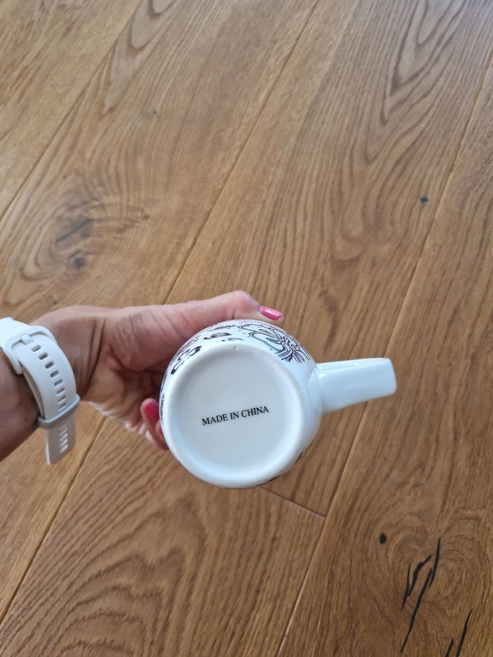 Tazze: Teetasse weiss mit Blumen – Usato da Eschenbach SG venduto da SanFranciscoCalifornia 2