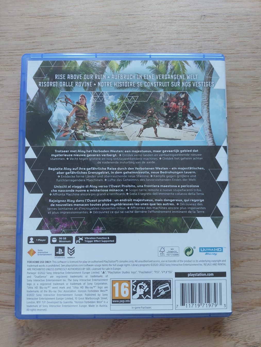 Giochi: Horizon Forbidden West PS 5 Game – Usato da Meisterschwanden venduto da L_secondhand1 1