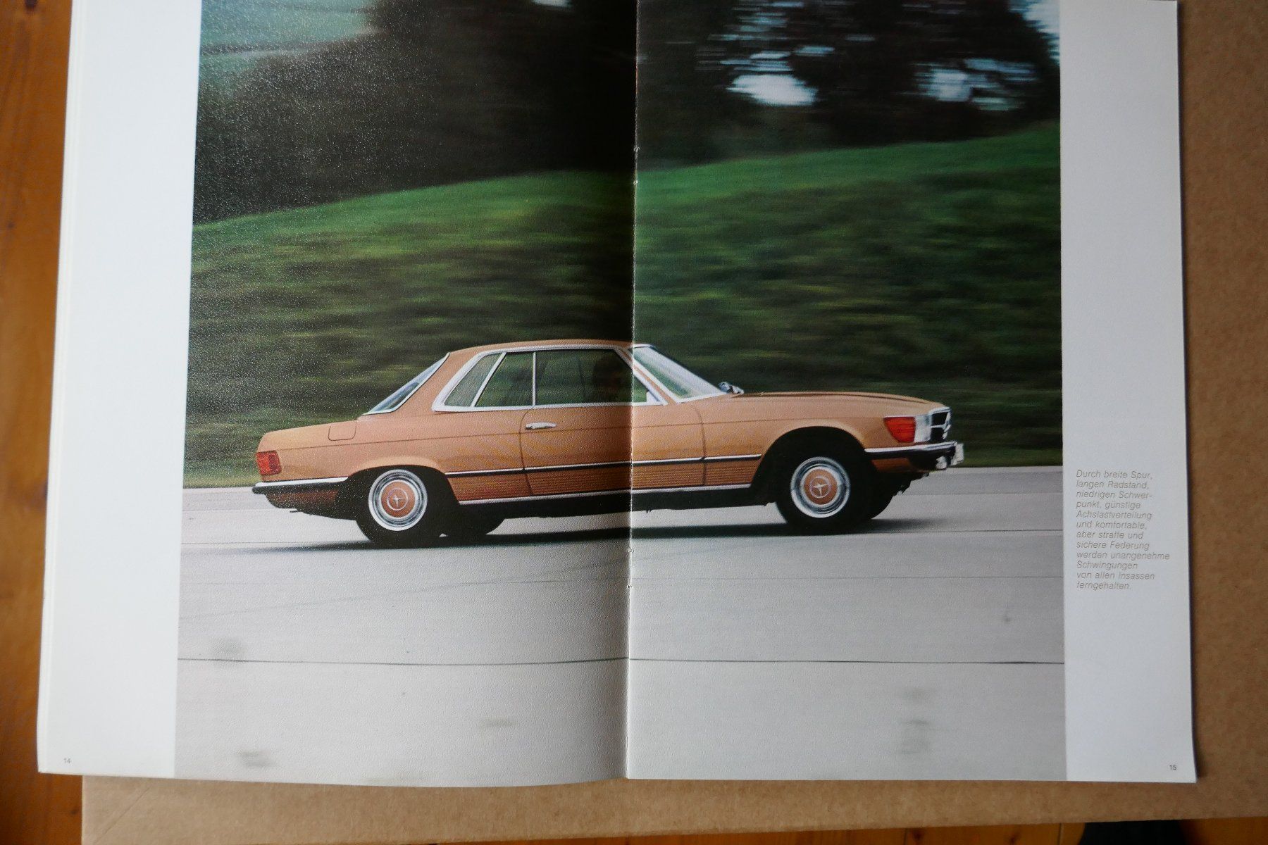 Mercedes-Benz Documents: 350SL C    Originalprospekt – D'occasion à Madiswil par ML911 3