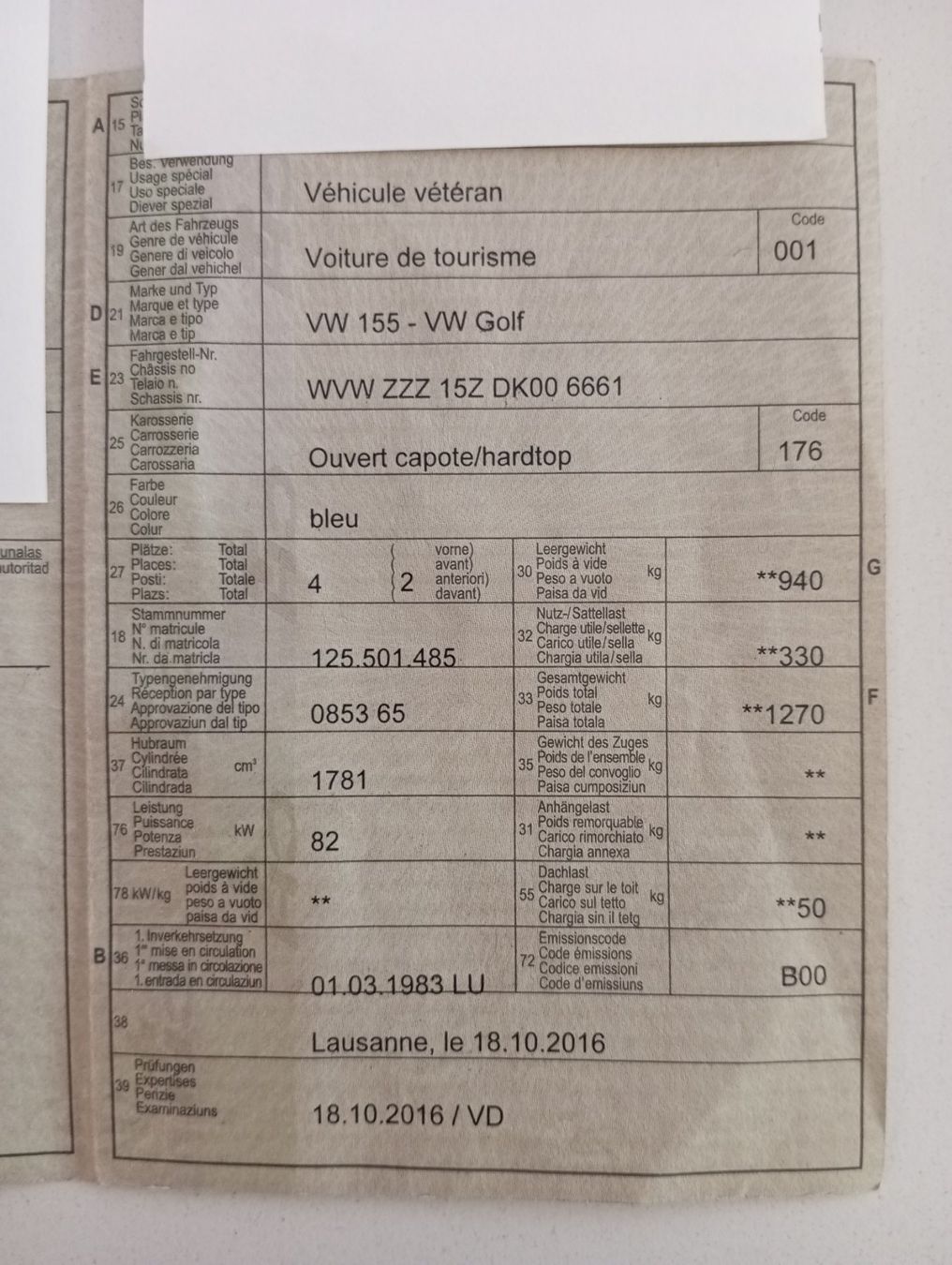 VW Autos: VW Golf cabriolet – Gebraucht aus Fey von paquita2122 9