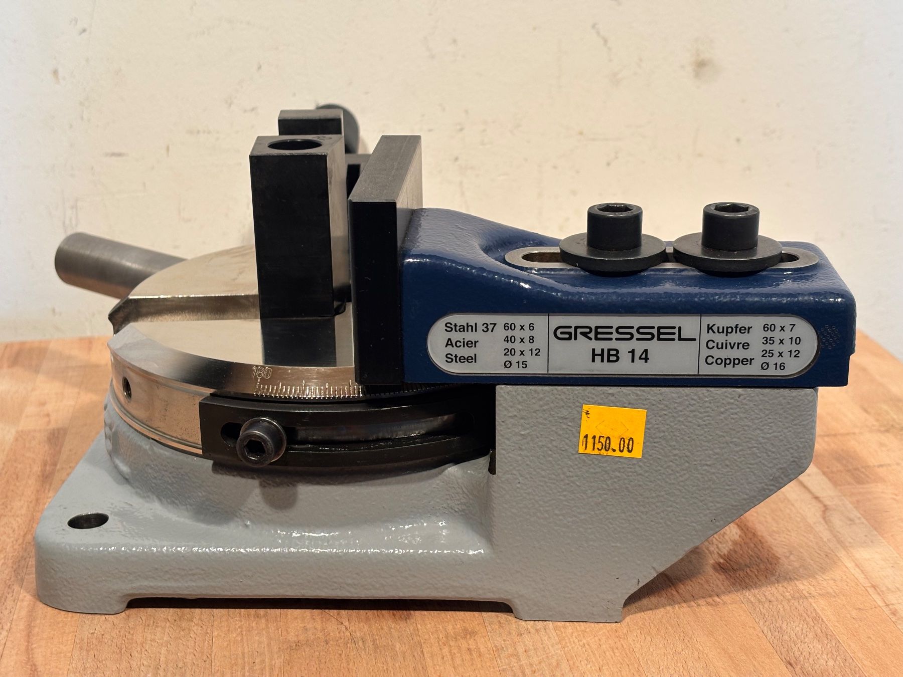 Gressel Tutti gli attrezzi: Gressel HB 14 Biegeapparat - Top Zustand – Nuovo (secondo la descrizione) da Winterthur venduto da ReUse_Baumarkt 3